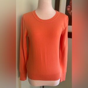 LOFT Stretch Sweater Apricot Orange Size XS